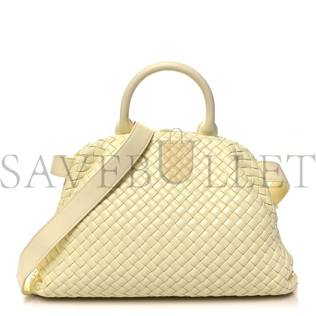 bo*te*ga Ve*ne*ta nappa intrecciato small padded the handle tote zest washed  (30*20*10cm)