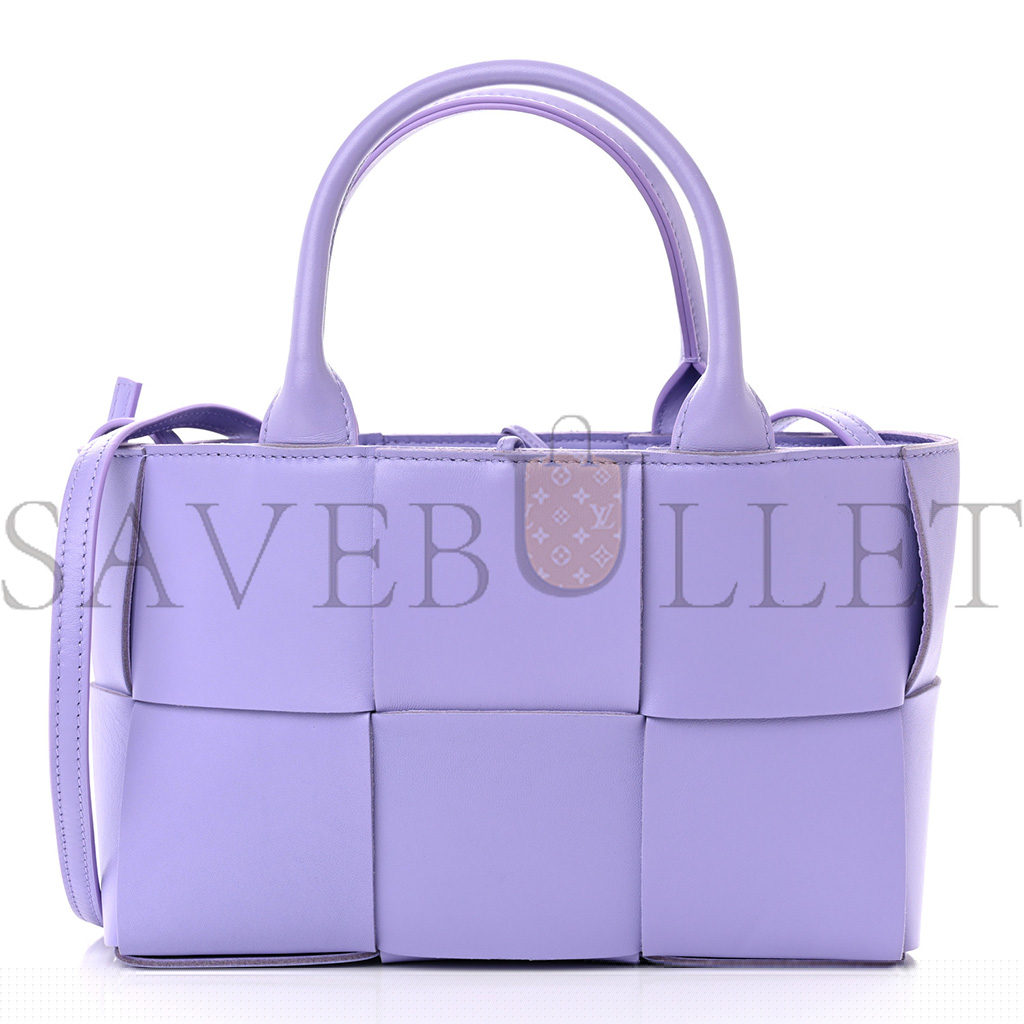 bo*te*ga Ve*ne*ta nappa intrecciato mini arco tote wisteria  (25*17*9cm)