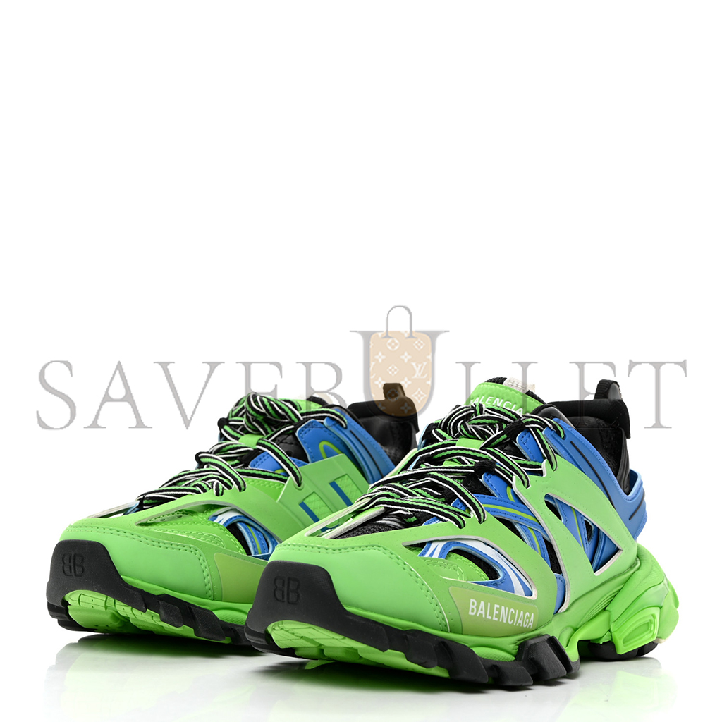 Ba*len*cia*ga track sneakers in blue green 542023w1gb84078