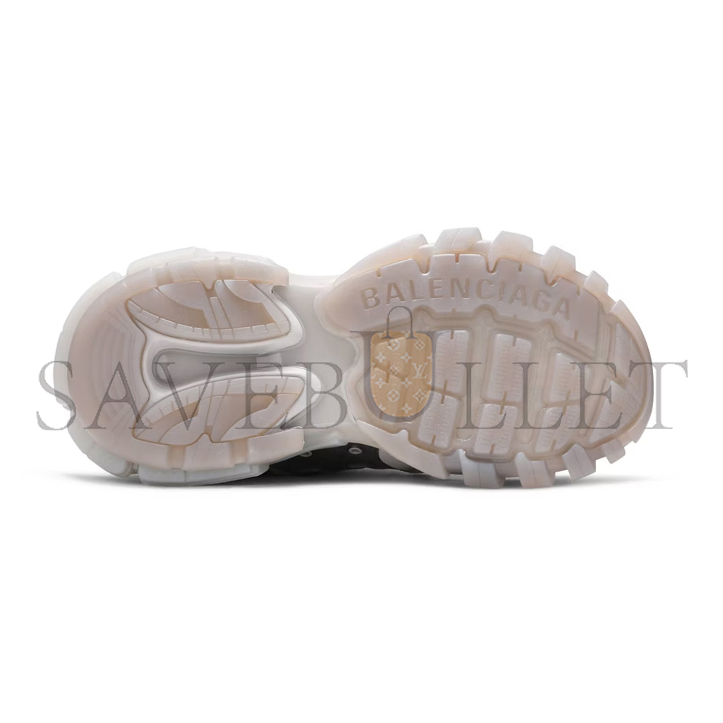 Ba*len*cia*ga track sneaker clear sole light grey 647742w3bm41200