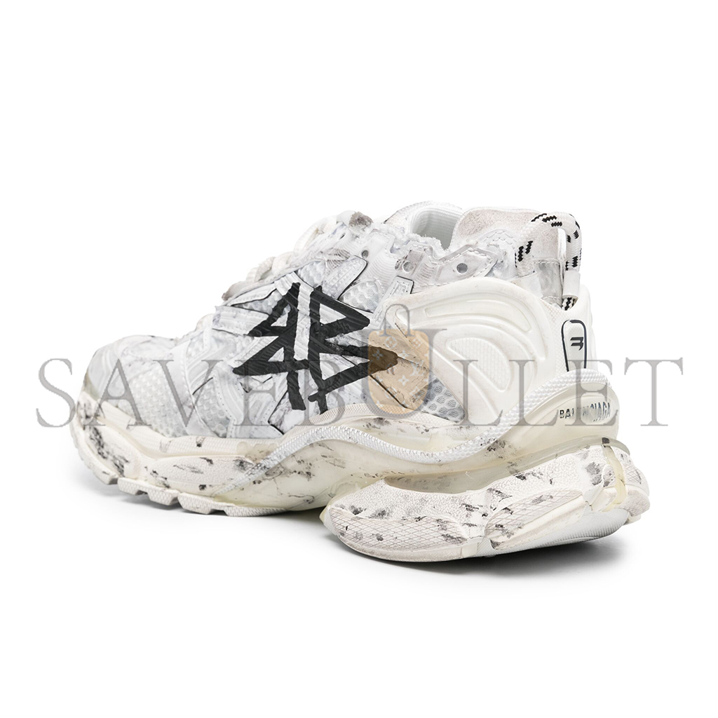 Ba*len*cia*ga runner graffiti sneakers 677402w3rbq9010