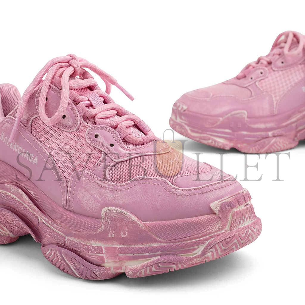 Ba*len*cia*ga triple s faded sneakers 524039w3cn35000