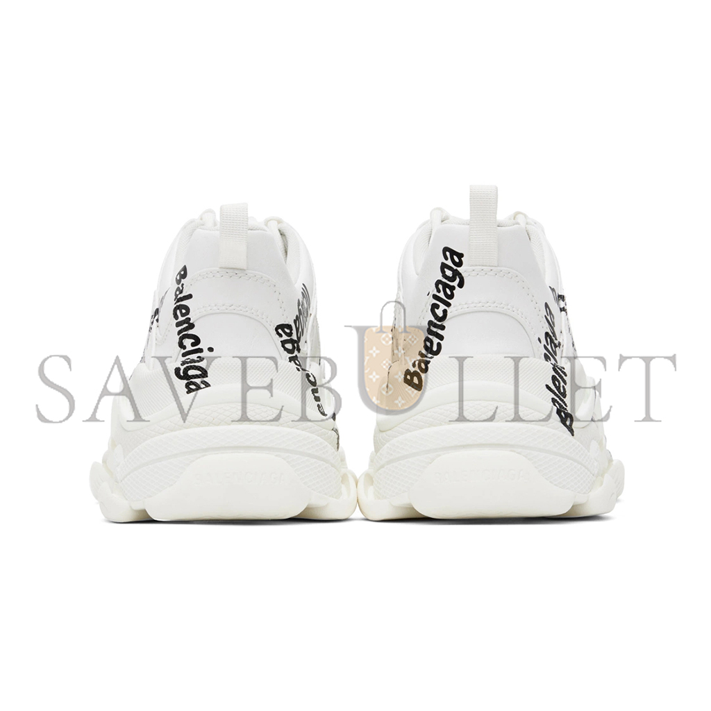 Ba*len*cia*ga white triple s sneakers 524039w2fab9010