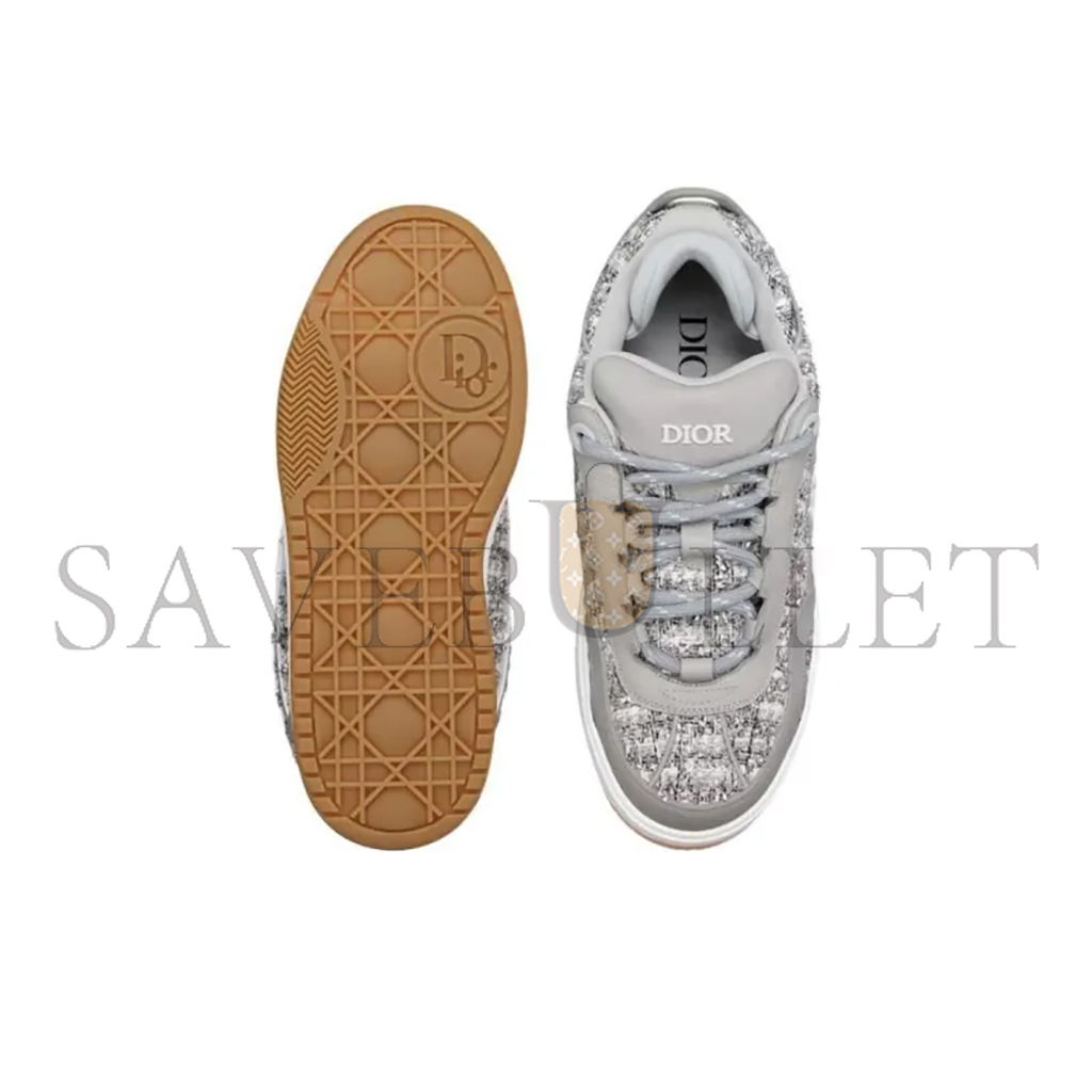 D*or b9s skater tweed silver-tone numbered 3sn307zzx_h876