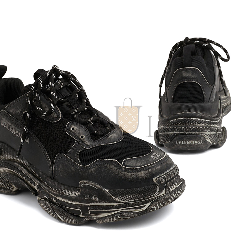 Ba*len*cia*ga triple s faded sneakers 536737w3cn31000