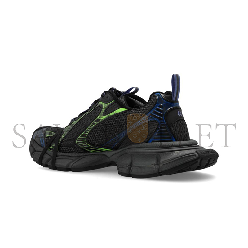 Ba*len*cia*ga 3xl distressed mesh and rubber sneakers 734731w3xdc0235