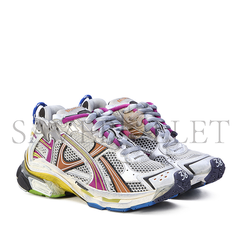 Ba*len*cia*ga panelled chunky sneakers 772774w3rmu8123