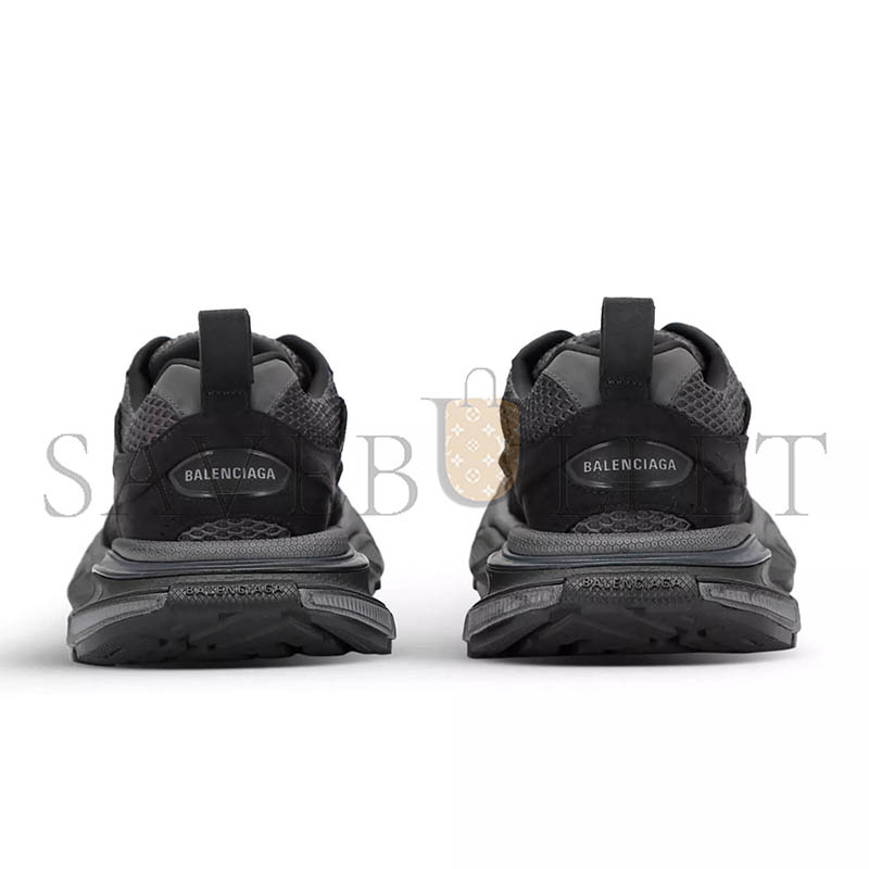 Ba*len*cia*ga 3xl logo embossed suede mid top trainers 759692w3xlh1213