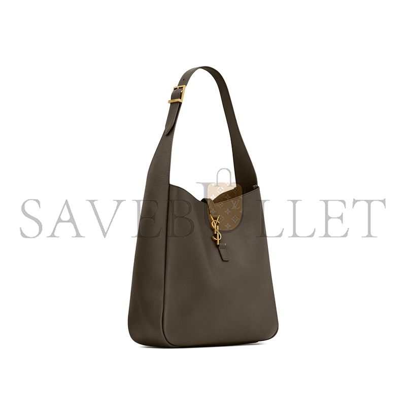 ysl le 5 À 7 S*pple large in grained leather 753837aaauq3212 (30*28*11cm)